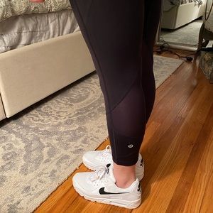 Lululemon cropped mesh leggings